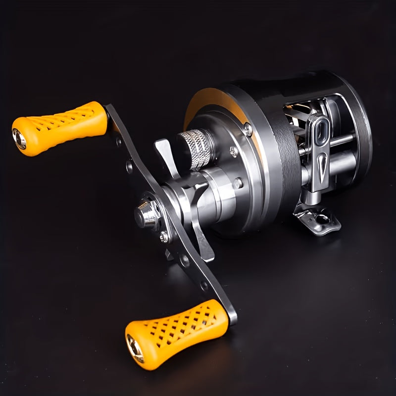 Tronmer AKS50 BFS Micro Baitcasting Reel - Right Hand, Ultralight Round Reel, 6.2:1 Gear Ratio, 11+1BB, Magnetic Brake, Trout & Bass