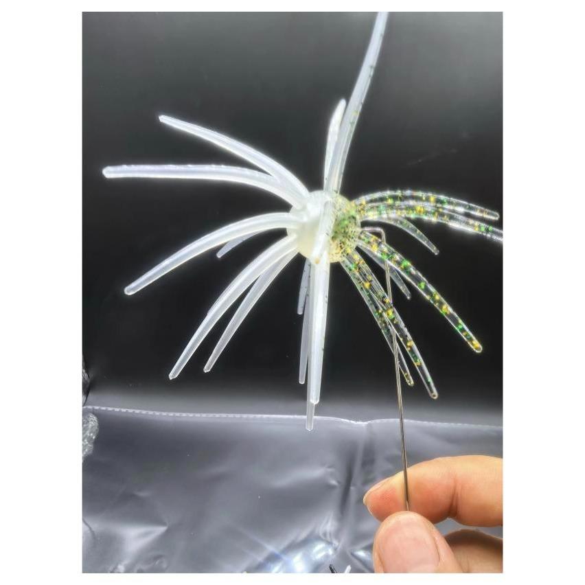 Hookset Hybrid 20mm Urchin Lure Color Pack - All 9 Hybrid Colors, 100% TPE Two-Tone Soft Urchin Baits for Bass, J_Curtis_Customs