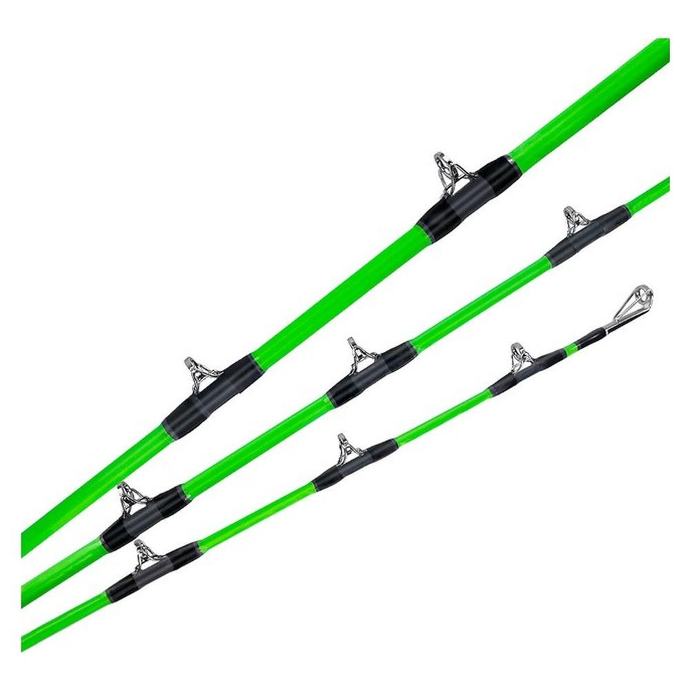 MK 7'6" Rods - Mad Katz Catfish Casting Rod, 1-Piece Carbon Fiber, Heavy or Medium Power, Camo EVA Non-Slip Grip