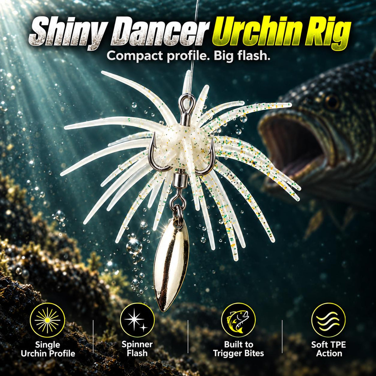 Fishing Bait Rigs, Sports & Outdoor Leisure Lures, Durable Fishing Tackle for Anglers