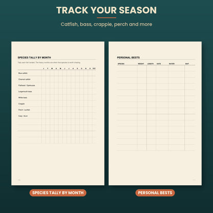 Gone Fishing: Trip-by-Trip Catch and Conditions Tracker with Photo Pages (Fishing Log Book, Paperback, 114 Pages)