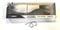 2-Section Glide Swimbait with Bonus 3pack of Alt. Color tails, Slow-Sinking, 8.5 in