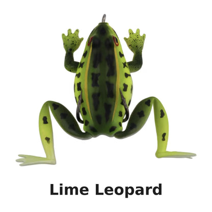 LiveTarget Frog Topwater Lure 2-5/8" #2/0 Hook Weedless Bass Fishing Frog - New in Package