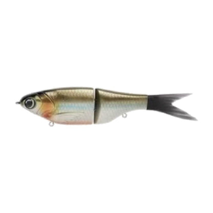 2-Section Glide Swimbait with Bonus 3pack of Alt. Color tails, Slow-Sinking, 8.5 in