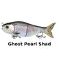 J_Curtis_Customs 5.3" 2-Section Glide Swimbait 1.35oz Slow Sinking Jointed Glide Bait Lure for Bass, Pike, Muskie, Trout & Walleye - 16 Colors