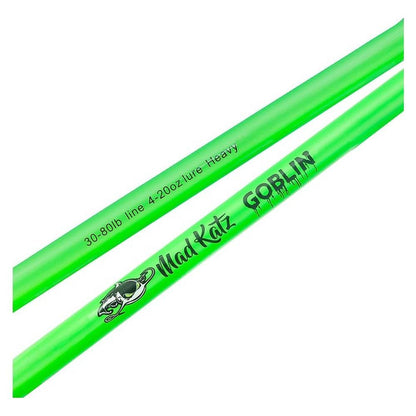 MK 7'6" Rods - Mad Katz Catfish Casting Rod, 1-Piece Carbon Fiber, Heavy or Medium Power, Camo EVA Non-Slip Grip