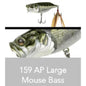 Adusta Neo Rean 68 Popper JDM Japanese Topwater Bass Lure 2.68in 0.46oz Walk-the-Dog Chugger BKK Hooks