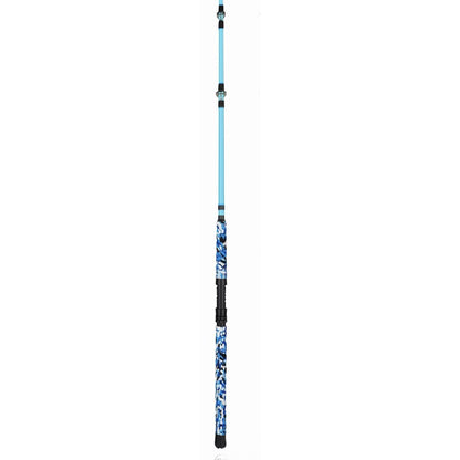 MK 7'6" Rods - Mad Katz Catfish Casting Rod, 1-Piece Medium-Heavy Carbon Fiber, Camo EVA Non-Slip Grip