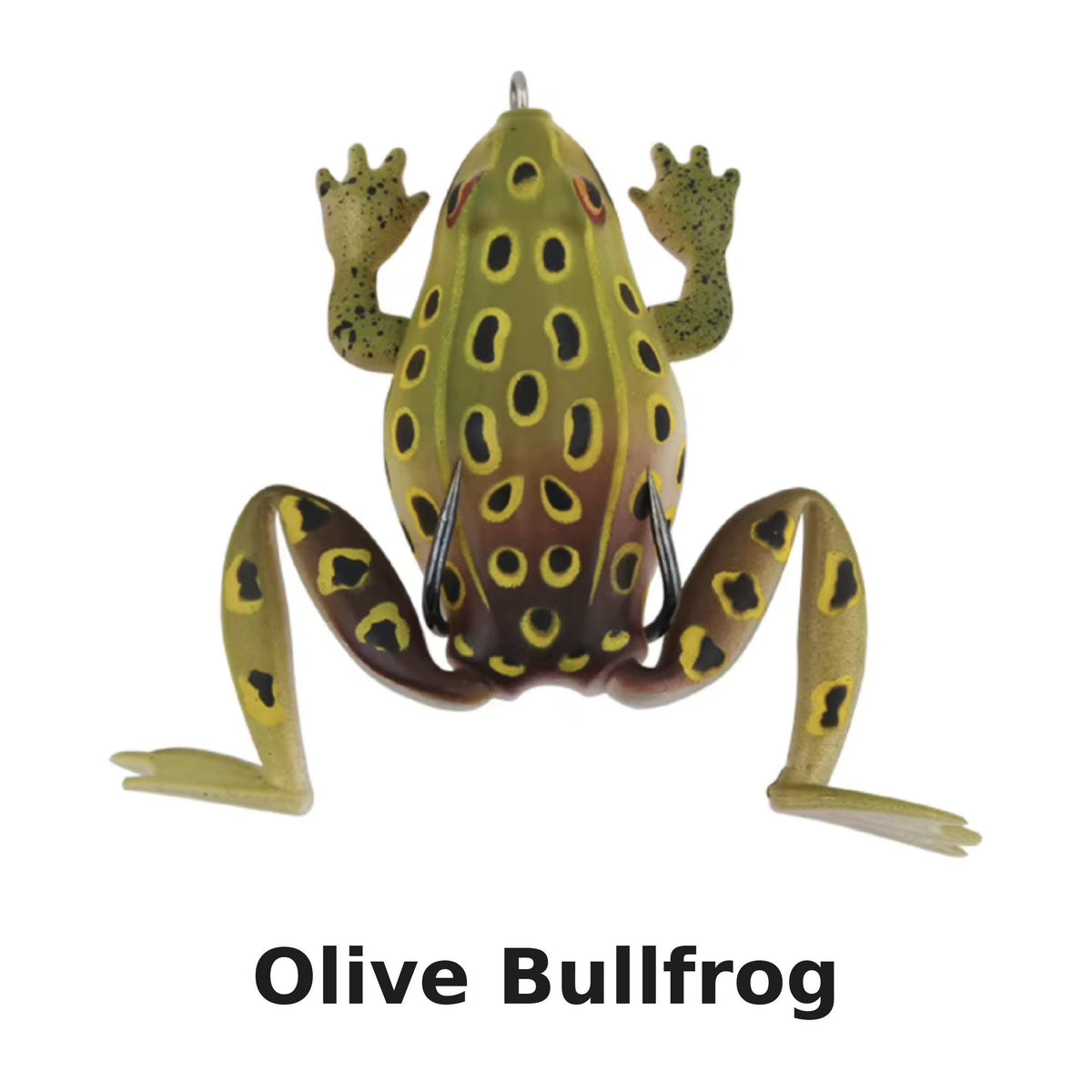 LiveTarget Frog Topwater Lure 2-5/8" #2/0 Hook Weedless Bass Fishing Frog - New in Package