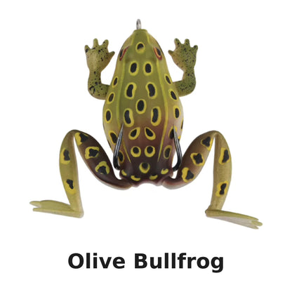 LiveTarget Frog Topwater Lure 2-5/8" #2/0 Hook Weedless Bass Fishing Frog - New in Package