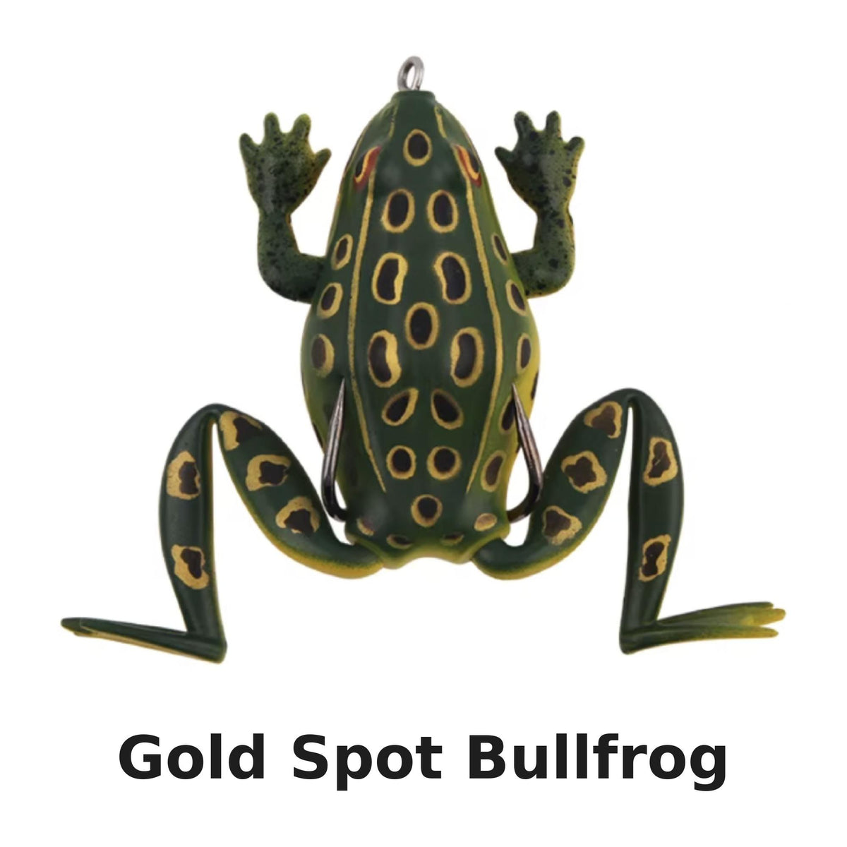 LiveTarget Frog Topwater Lure 2-5/8" #2/0 Hook Weedless Bass Fishing Frog - New in Package