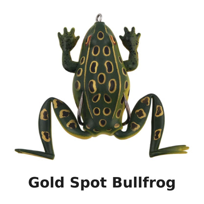 LiveTarget Frog Topwater Lure 2-5/8" #2/0 Hook Weedless Bass Fishing Frog - New in Package