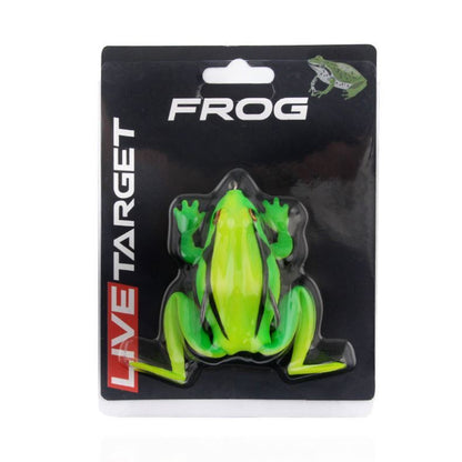 LiveTarget Frog Topwater Lure 2-5/8" #2/0 Hook Weedless Bass Fishing Frog - New in Package