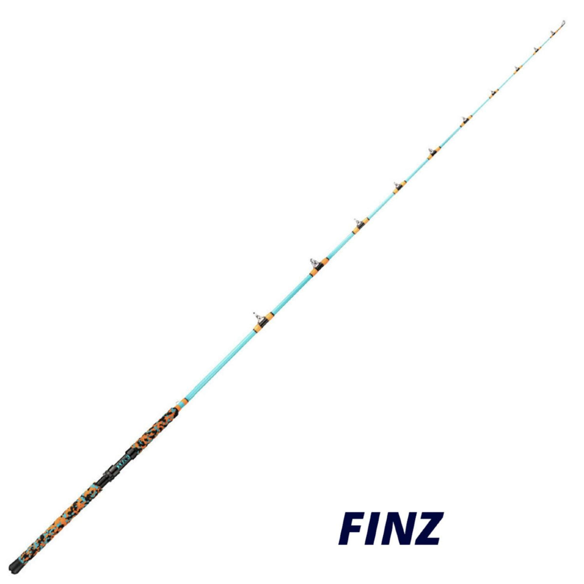 MK 7'6" Rods - Mad Katz Catfish Casting Rod, 1-Piece Medium-Heavy Carbon Fiber, Camo EVA Non-Slip Grip