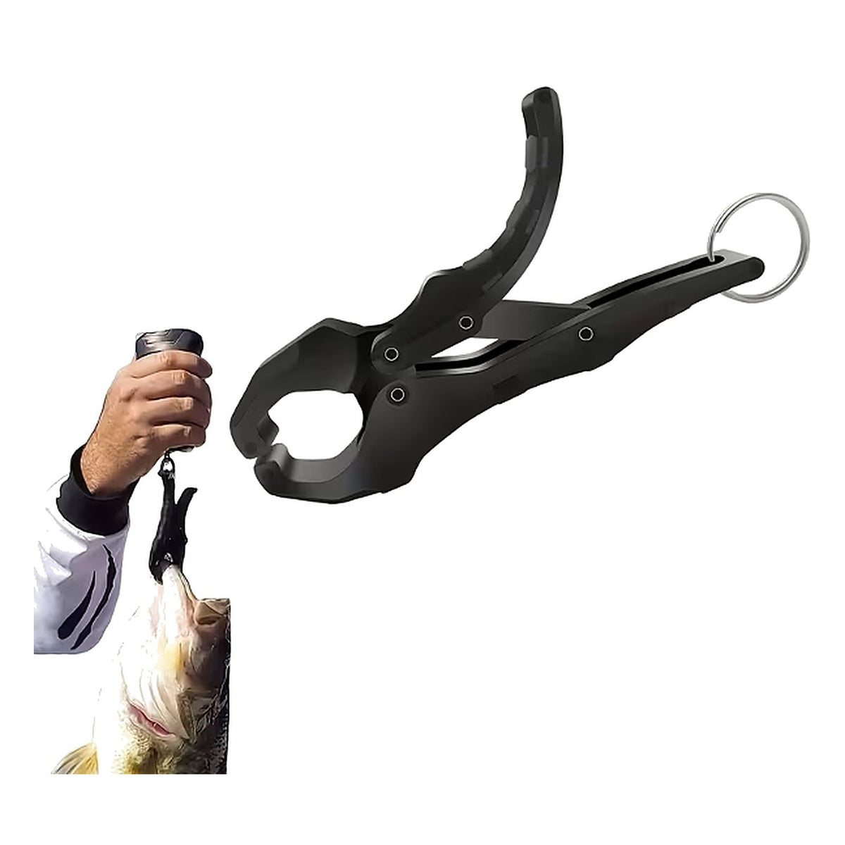 Night Fishing Gear Pack - UV Black Light, LED Floats, Rod Tip Bite Indicators, Rod Holders, Lip Grip & Carry Case